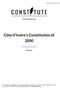 Côte d'ivoire's Constitution of 2000