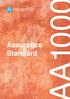 Assurance 000 Standard AA1