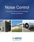 Noise Control. Commercial, Industrial, and Environmental Products and Solutions.