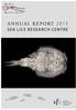 ANNUAL REPORT 2015 SEA LICE RESEARCH CENTRE