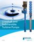 Lineshaft and Submersible Turbine Pumps