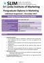 Postgraduate Diploma in Marketing