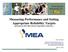 Measuring Performance and Setting Appropriate Reliability Targets (presented at 2012 MEA Electric Operations Conference)