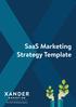 SaaS Marketing Strategy Template