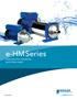e-hmseries STAINLESS STEEL HORIZONTAL MULTI-STAGE PUMPS BROeHM R2