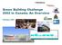 Green Building Challenge 2002 in Canada; An Overview