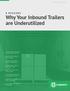 8 REASONS Why Your Inbound Trailers are Underutilized