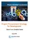 PROCUREMENT GUIDANCE. Project Procurement Strategy for Development. Short Form Detailed Guide
