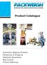 Product Catalogue. Automatic Bagging Systems Palletising & Wrapping Weighing Equipment Bag Closing Product Batching