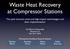 Waste Heat Recovery at Compressor Stations