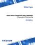 White Paper. M2M, Device Connectivity and IP Networks - A Synergistic Relationship