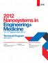 Nanosystems in Engineering+ Medicine