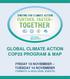 GLOBAL CLIMATE ACTION COP23 PROGRAM & MAP FRIDAY 10 NOVEMBER TUESDAY 14 NOVEMBER (THEMATIC & HIGH-LEVEL EVENTS)