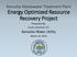 Energy Optimized Resource Recovery Project Presented By: Curtis Czarnecki, P.E.