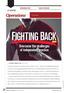 Fighting Back. Overcome the challenges of independent practice. In Depth