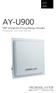 2013 April. AY-U900 UHF Integrated Long-Range Reader Installation and User Manual