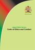 Malawi Government. Malawi Public Service. Code of Ethics and Conduct