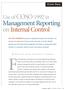 For the first time in the history of corporate financial reporting and. Management Reporting on Internal Control. Use of COSO 1992 in.