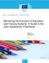 Monitoring the Evolution of Education and Training Systems: A Guide to the Joint Assessment Framework