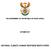 THE GOVERNMENT OF THE REPUBLIC OF SOUTH AFRICA OCTOBER 2011 NATIONAL CLIMATE CHANGE RESPONSE WHITE PAPER