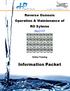 Reverse Osmosis Operation & Maintenance of RO Sytems OLC117 Online Training Information Packet