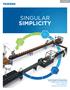 PACKAGING SINGULAR SIMPLICITY PACKAGING AUTOMATION SIMPLIFIED THROUGH THE POWER OF SINGULAR CONTROL