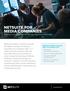 NETSUITE FOR MEDIA COMPANIES A Unified Cloud Solution to Manage Your Media Business