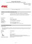 Material Safety Data Sheet Avicel RC-581 Microcrystalline Cellulose and Sodium Carboxymethylcellulose