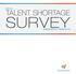 Talent Shortage. Survey. Research Results