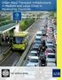 Urban Mass Transport Infrastructure in Medium and Large Cities in Developing Countries