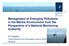 Management of Emerging Pollutants in the Marine Environment from the Perspective of a National Monitoring Authority