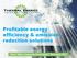 Profitable energy efficiency & emission reduction solutions