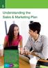 Understanding the Sales & Marketing Plan