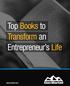 Top Books to Transform an Entrepreneur s Life