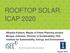 ROOFTOP SOLAR: ICAP 2020
