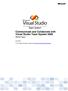 Communicate and Collaborate with Visual Studio Team System 2008