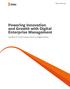 Solution White Paper Powering Innovation and Growth with Digital Enterprise Management