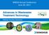 Advances in Wastewater Treatment Technology