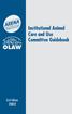 2nd Edition Institutional Animal Care and Use Committee Guidebook
