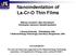 Nanoindentation of La-Cr-O Thin Films