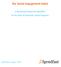 The Social Engagement Index. A Benchmark Report by Spredfast on the State of Enterprise Social Programs