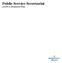 Public Service Secretariat Business Plan