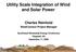 Utility Scale Integration of Wind and Solar Power