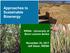 Approaches to Sustainable Bioenergy