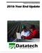 Datatech Accounting Software Year End Update