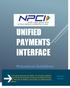 UNIFIED PAYMENTS INTERFACE