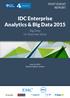 IDC Enterprise Analytics & Big Data 2015