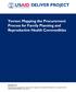 Yemen: Mapping the Procurement Process for Family Planning and Reproductive Health Commodities
