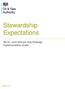 Stewardship. Expectations. SE-01 Joint Venture Hub Strategy Implementation Guide