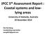 IPCC 5 th Assessment Report : Coastal systems and lowlying